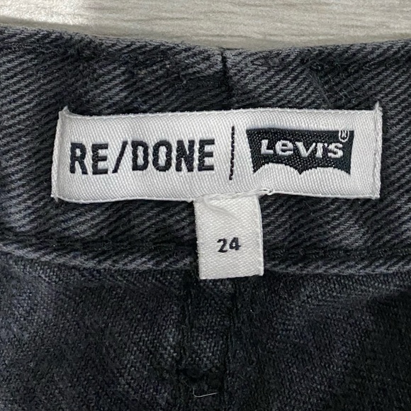 Re/Done x Levi Flare Bootcut Jeans Size 24 - Picture 7 of 11